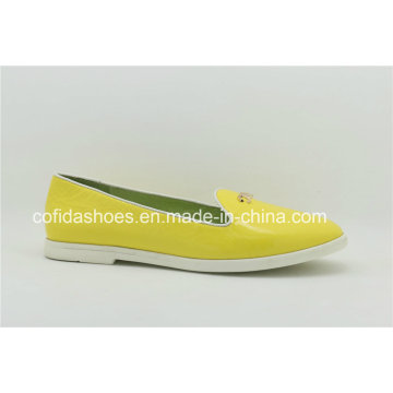 Simple Classic Comfort Leather Women Shoe